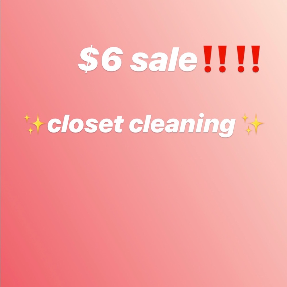 $6 SALE‼️‼️‼️‼️‼️